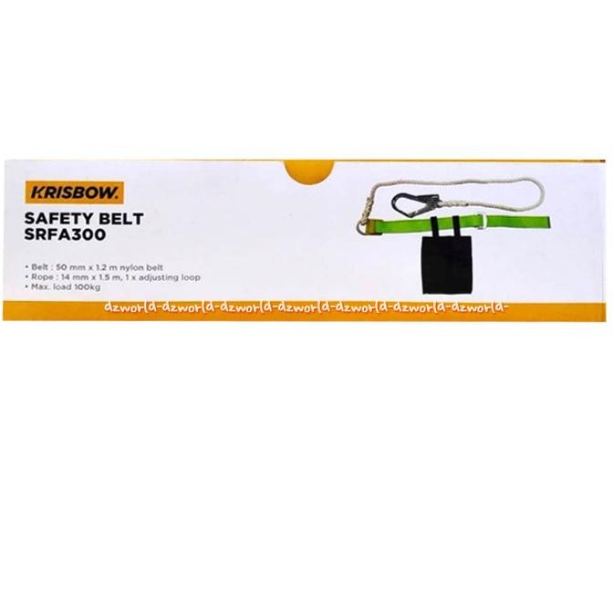 

Krisbow Safety Belt Sabuk Pengaman Pendaki Dengan Kantong Tepung