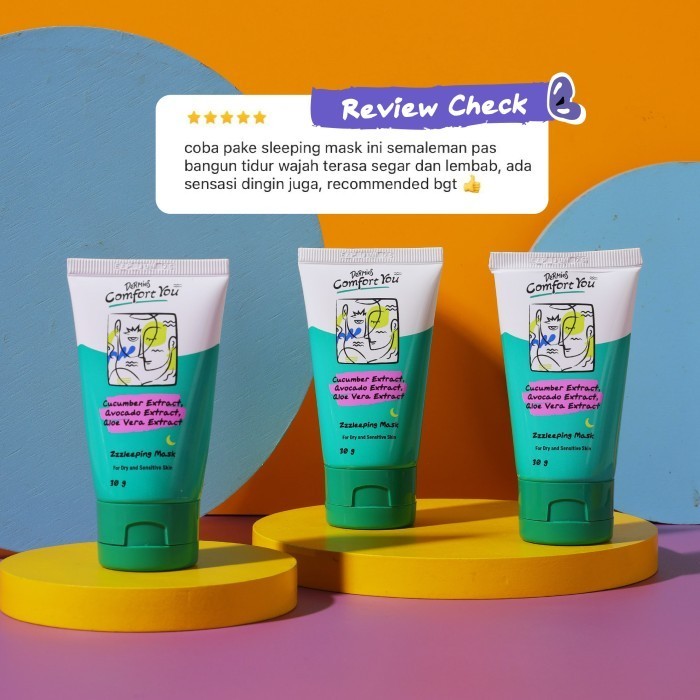 Deres Comfort You Zzzleeping Mask - Masker Wajah