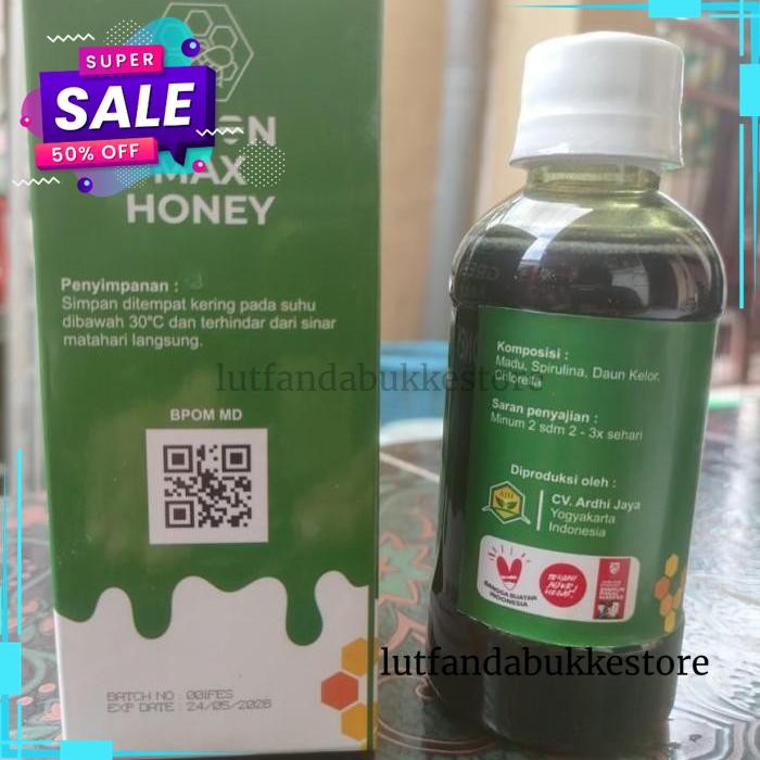 

MADU HIJAU GREEN HONEY 21 OBAT LAMBUNG MADU PROPOLIS PLUS SPIRULINA BEST QUALITY !!