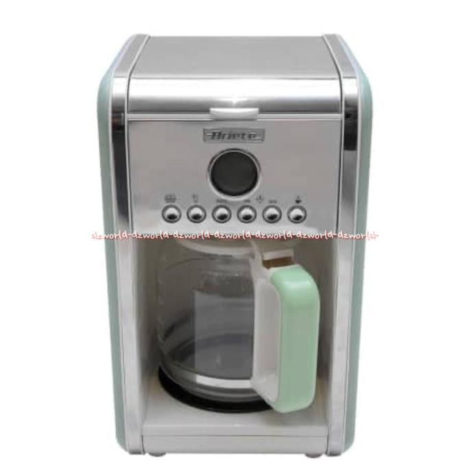 

Ariete Vintage Coffe Machine Green Design Vintage Warna Pastel Mesin