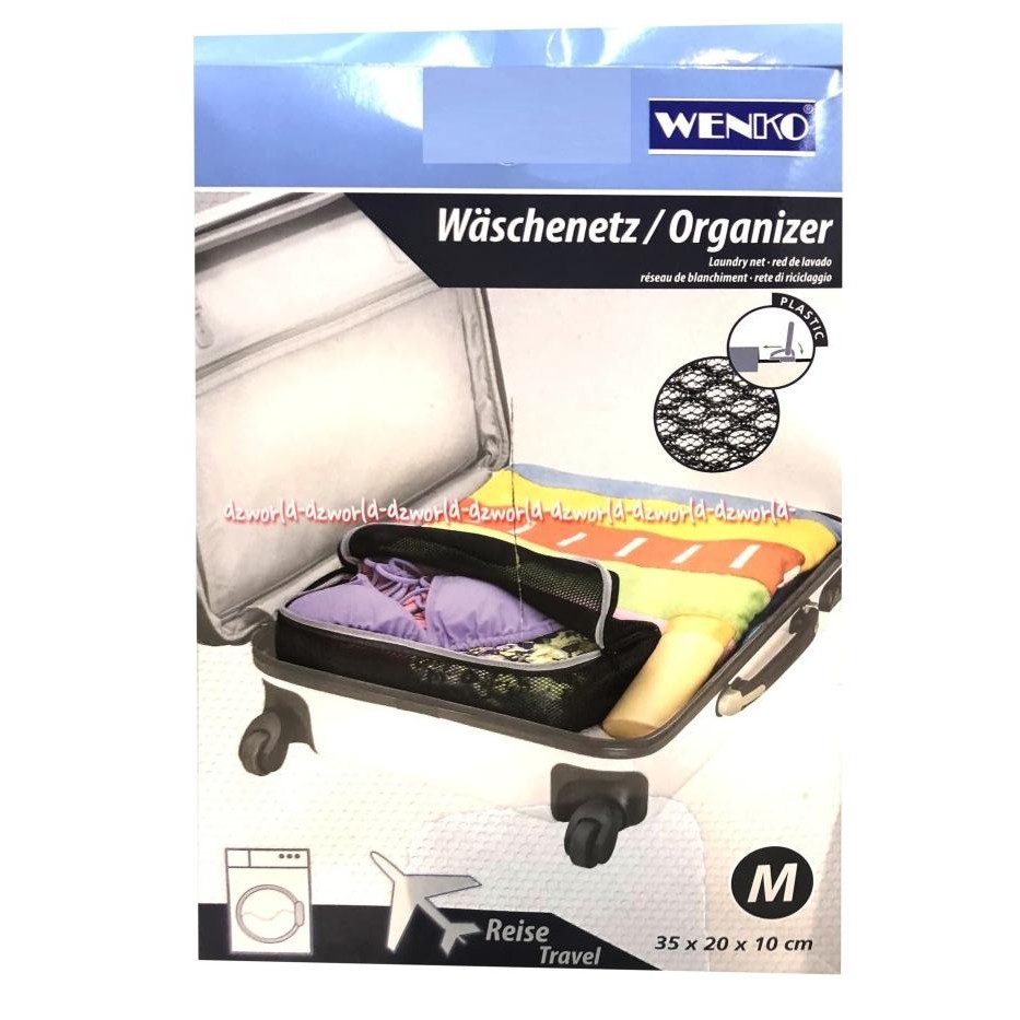 

Wenko Waschenetz Organizer Laundry Black Net Black 3 Kg Reise Travel