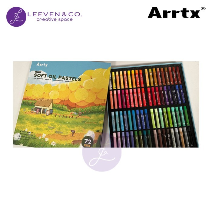 

NEW ARRTX SOFT OIL PASTEL 72 COLOUR
