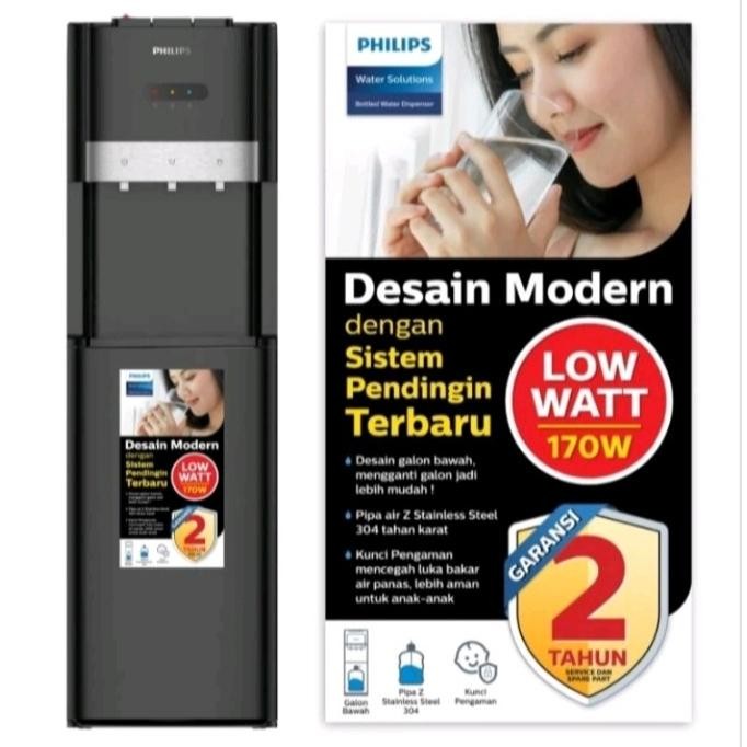 TERMURAH - Dispenser Philips Galon Bawah ADD 4947 BL Lowwatt