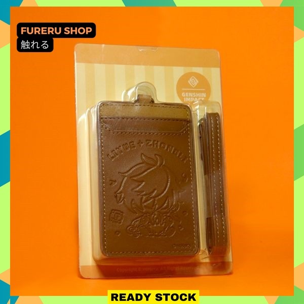 Genshin Impact Zhongli IC Card Case Lanyard