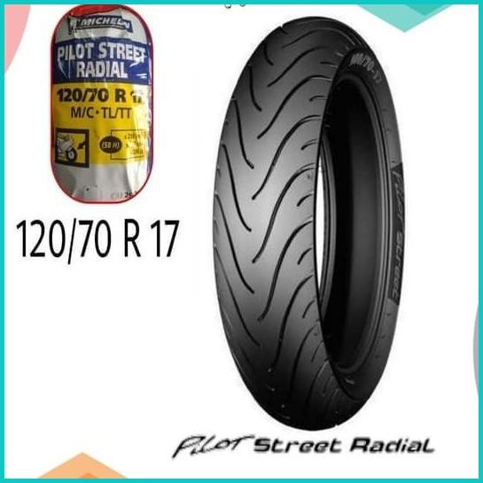 BAN MICHELIN 120/70-17 PILOT STREET RADIAL MICHELIN 120 70 17 11OKTZ4