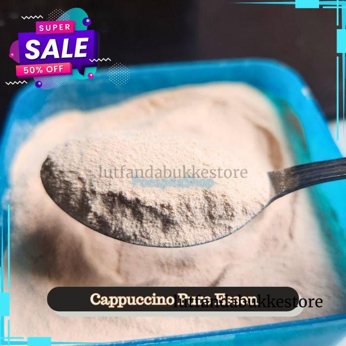 

[100 GR] BUBUK CAPPUCINO PURE NON GULA/CAPPUCCINO ESSEN BEST SELLER !!