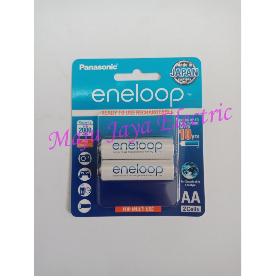 Baterai/ Batere Cas Ulang Rechargeable Battery Aa Eneloop 2000 Mah Ori