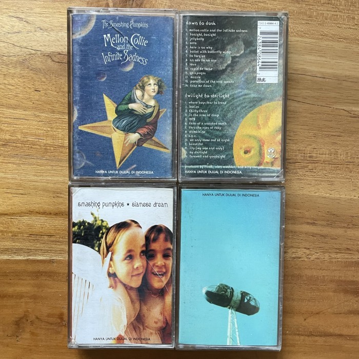 Kaset pita Smashing Pumpkins (satuan/ 1set)