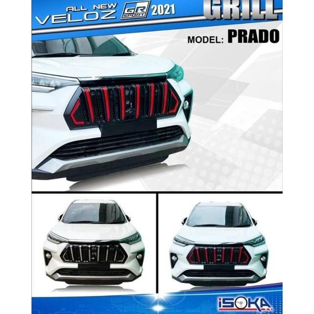 Grill Avanza Veloz 2021 2022 Model Prado Grill All New Avanza Veloz Model Prado