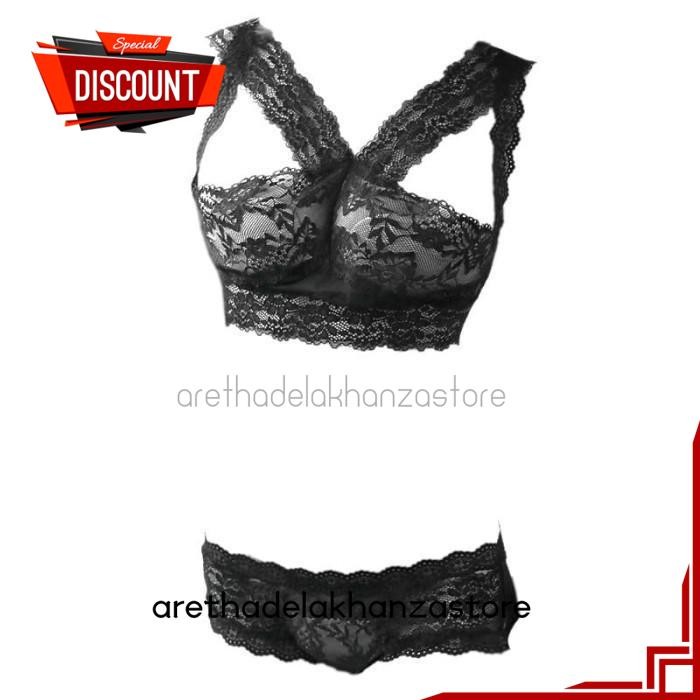 BRA SET BRALETTE BIKINI BAJU HARAM DINAS OPEN BUTT SEXY SEKSI GRATIS ONGKIR BY ARETHA DELA KHANZA ST