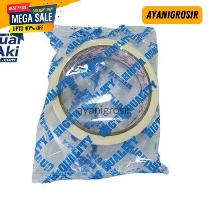 

BEST DEAL MASKING TAPE / LAKBAN KERTAS / ISOLASI KERTAS 24MMX15M BODHI TAPE BY AYANI GROSIR !!