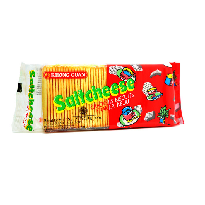 

MURAH Khong Guan Saltcheese Crackers 200gr