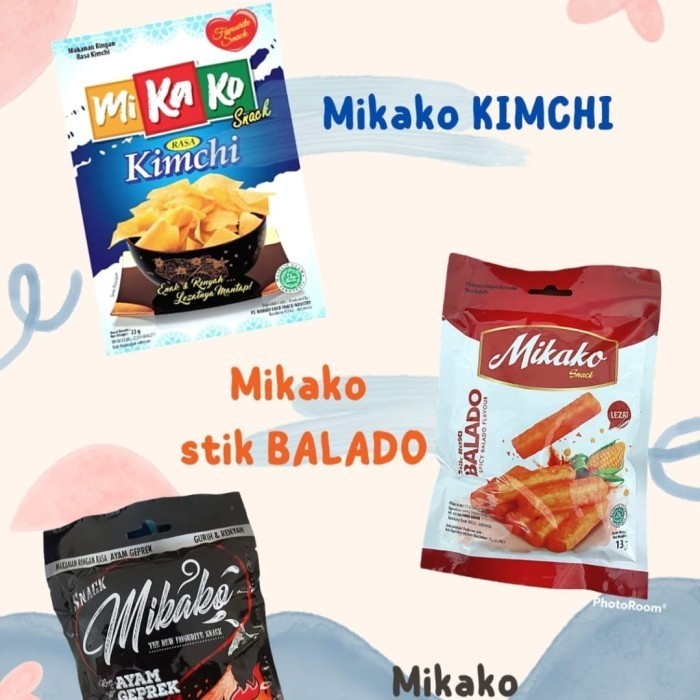 

BIG SALE PROMO MIKAKO SNACK 22GR X 10 PCS