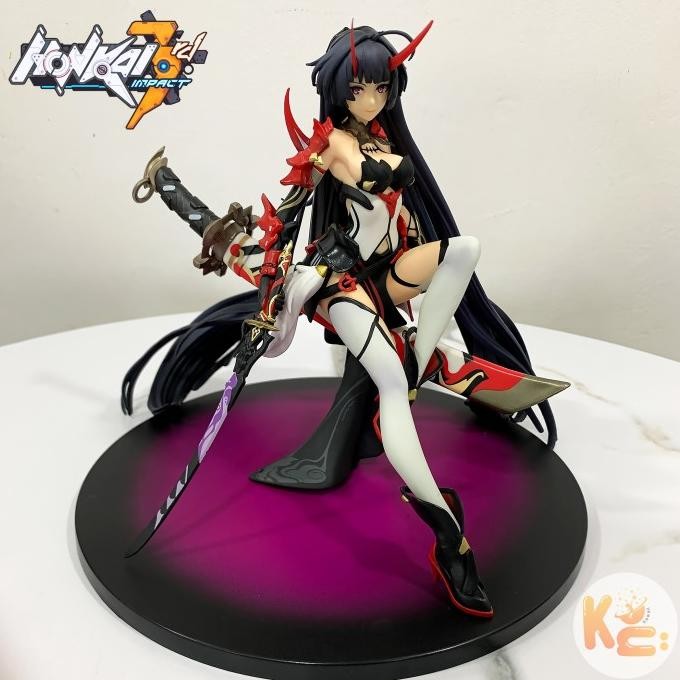 Action Figure Raiden Mei Honkai Impact 3 Herrscher Of Thunder Statue