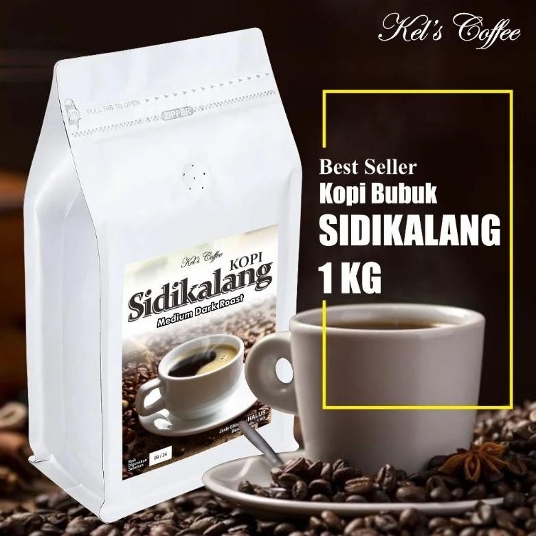 

Ready Kopi Bubuk Kalang 1 Kg | Kopi Hitam Asli Medan | Kopi Robusta Commercial Terlaris