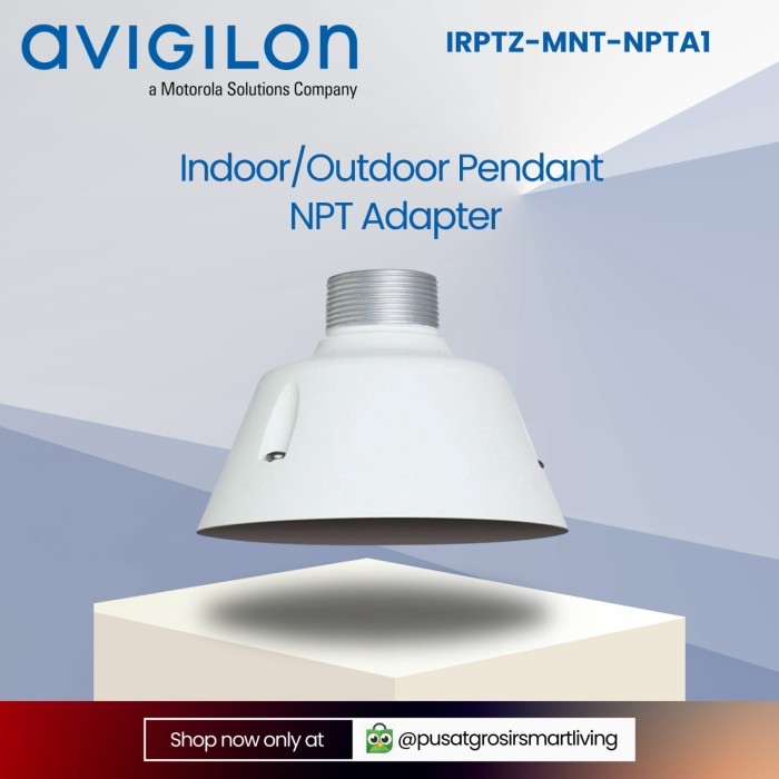 Avigilon Irptz-Mnt-Npta1 Indoor/ Outdoor Pendant Npt Adapter