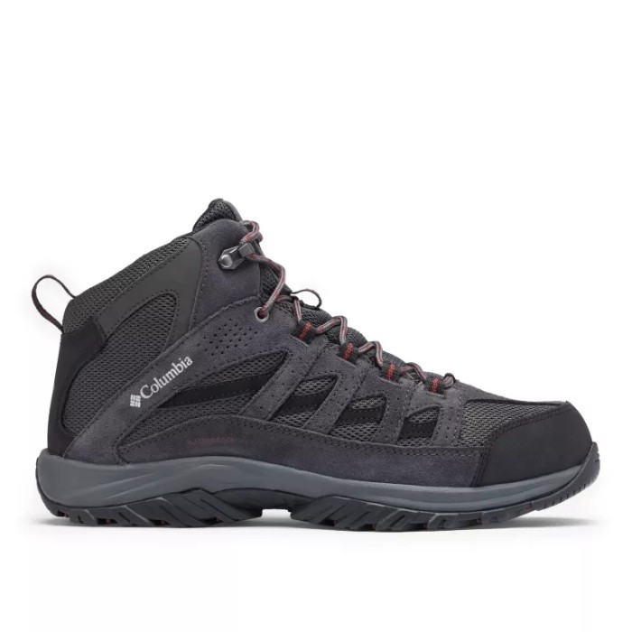 Columbia Men's Crestwood Mid Waterproof Hiking Shoes - Black