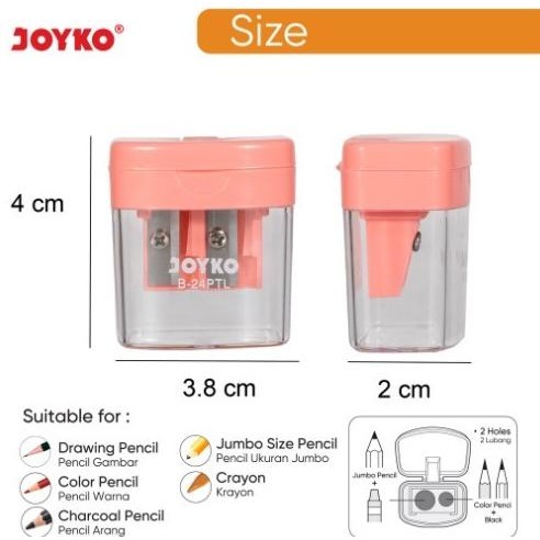

New Arrival Rautan Joyko B-24PTL | Sharpener