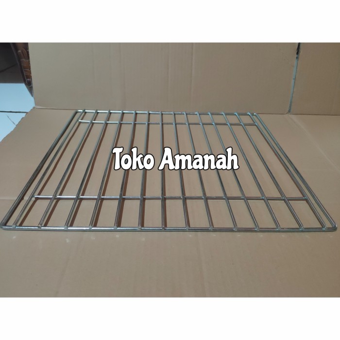 Tray / Rak Oven Ukuran 46 cm x 36 cm Bahan Chrome Tebal Dan Kokoh