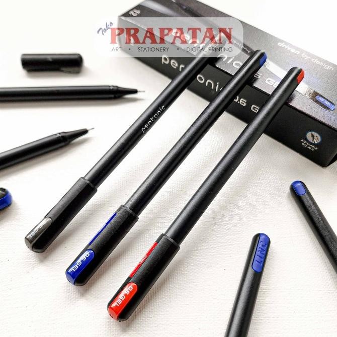 

Premium Quality Pentonic Linc Gel Pen 0.6mm | Pena Jel | Pulpen