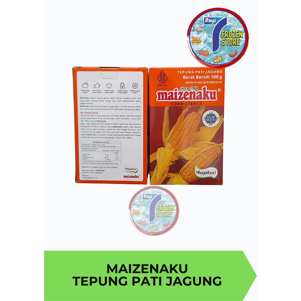 

Tepung Maizena Tepung Pati Jagung Maizenaku