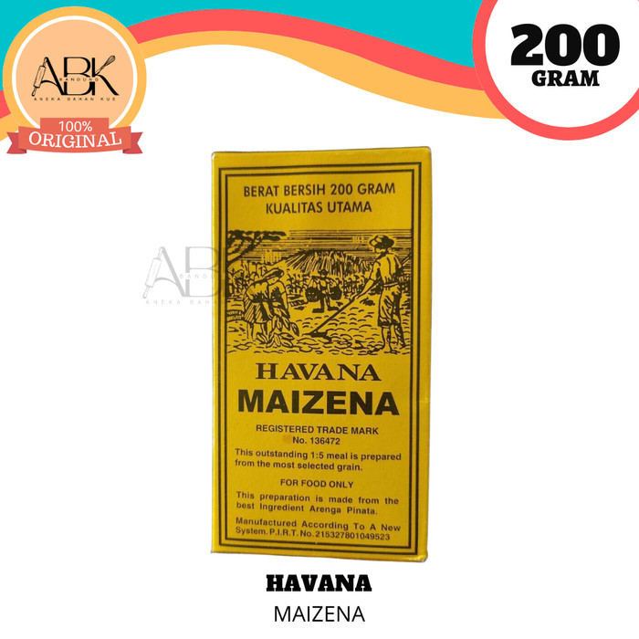 

TEPUNG MAIZENA HAVANA 200GR