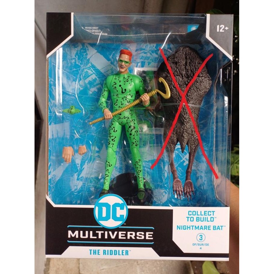 Dc Multiverse The Riddler No Baf Ctc Cnc Ctb Nightmare Bat Wave Batman Forever Mcfarlane Voucher Ber