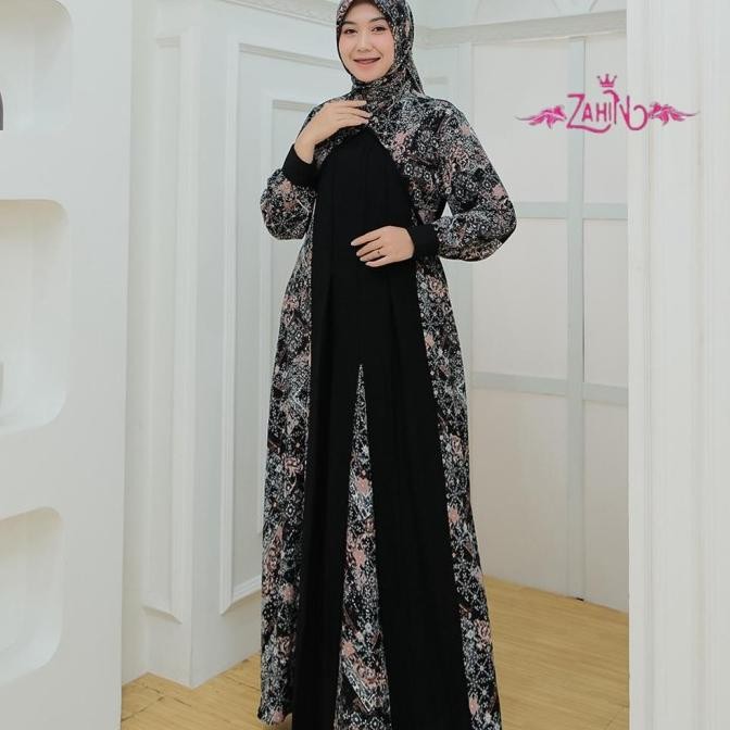 GAMIS NABILE SET HIJAB ORI BY ZAHIN P67JM
