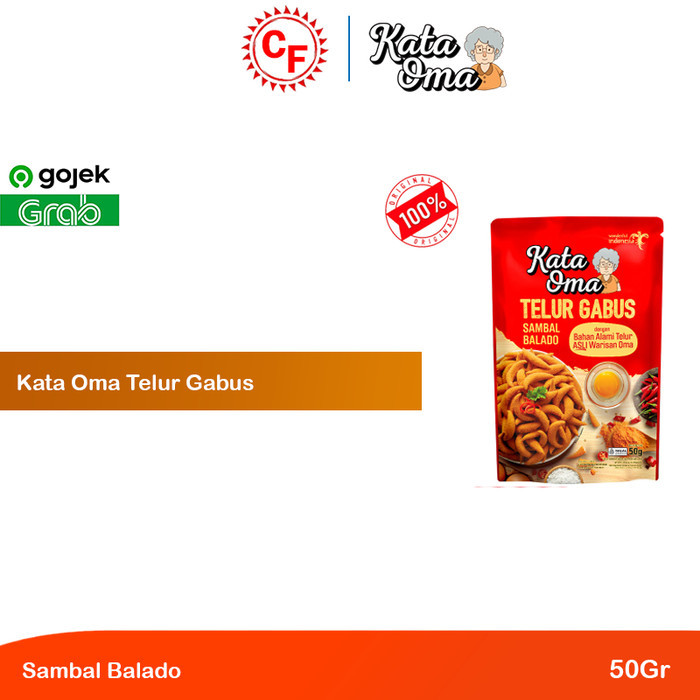 

EKSLUSIF Kata Oma Telur Gabus Rasa Keju Cheddar 50g - Snack Cemilan Sehat Alami