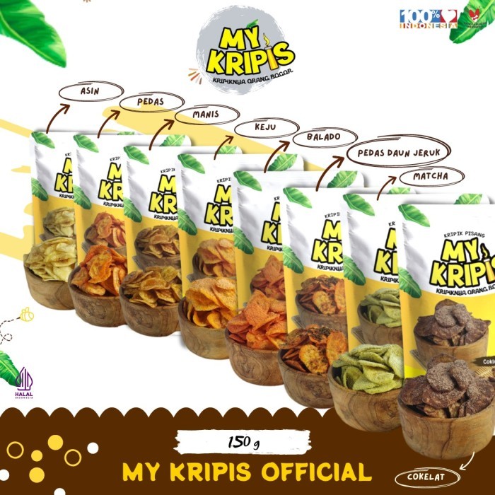 

SALE PROMO Keripik Pisang My Kripis Millenial