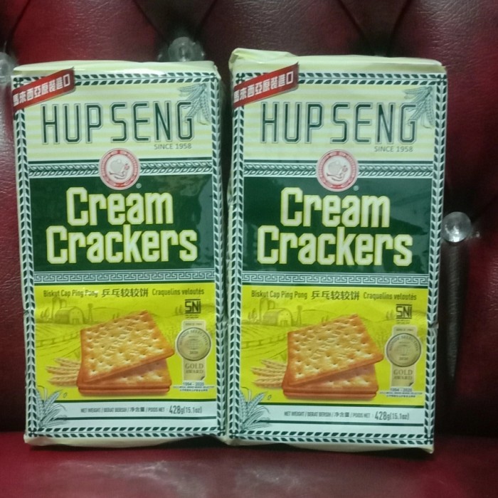 

TERBAIK hupseng asin / cream crackers