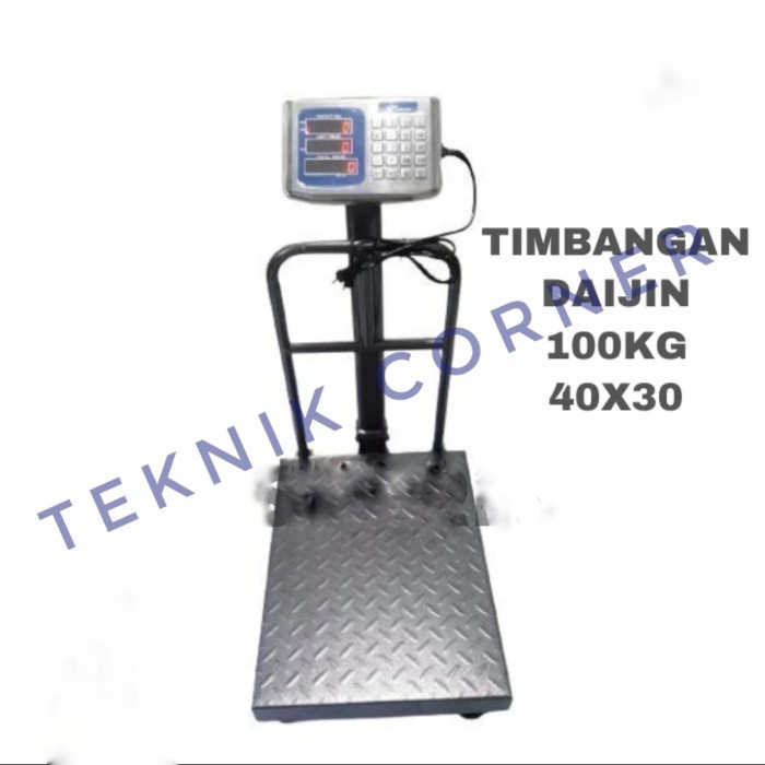 Daijin Timbangan Duduk Digital + Tiang 100Kg 100 Kg