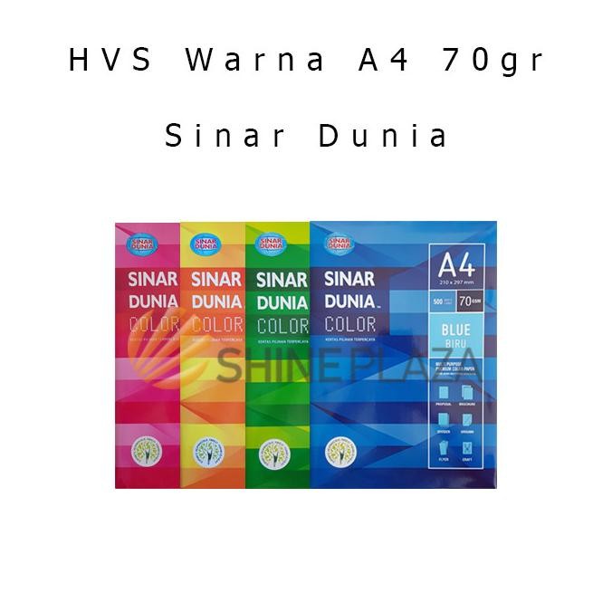 

Sale Kertas Hvs A4 70Gr Warna Sinar Dunia