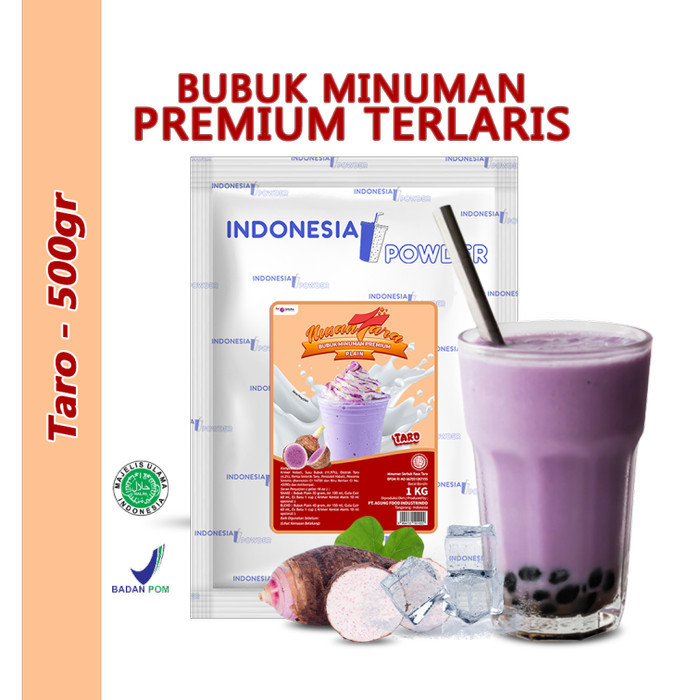 

Omura Shake - Bubuk Numan Serbuk - Bubble Drink - Taro 500 Gr