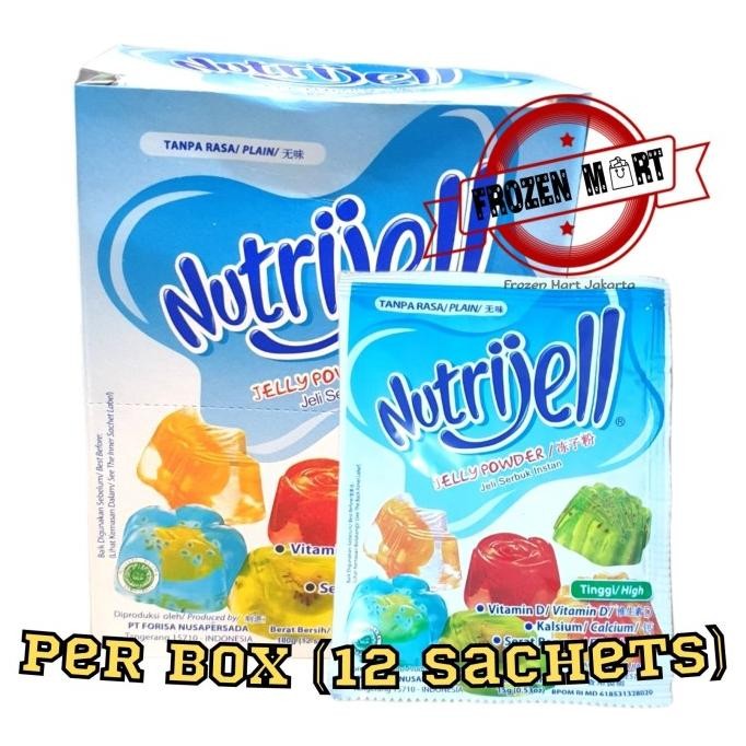 

NUTRIJELL Tanpa Rasa / Agar Agar Instant / Konnyaku Jelly Powder 15 Gr