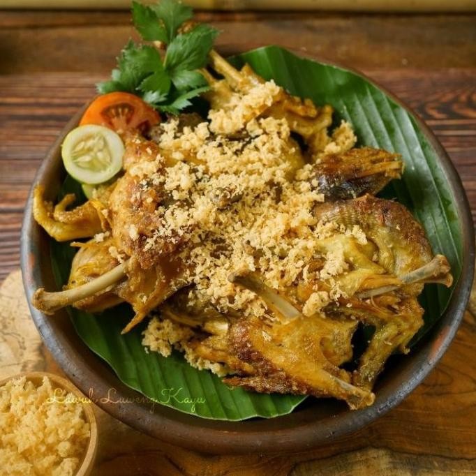 

Ayam kampung kremes luweng kayu TAC