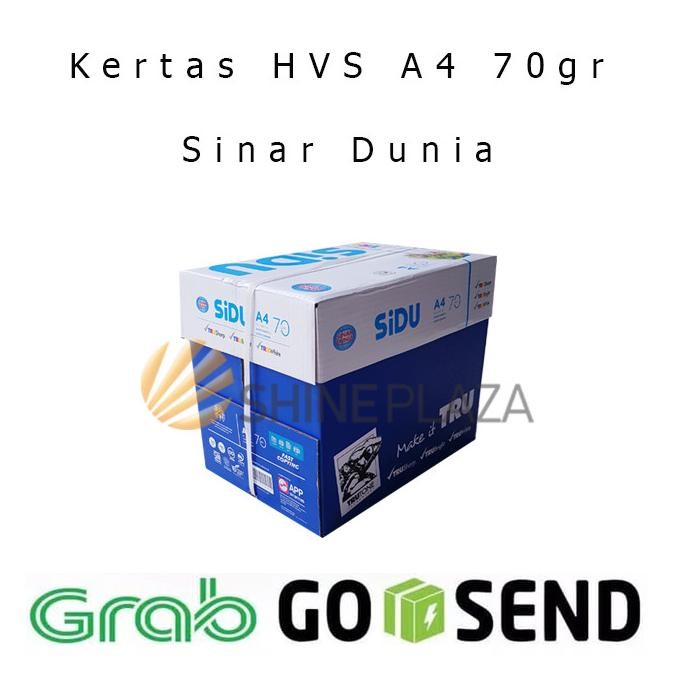 

Sale Kertas Hvs A4 70Gr Sinar Dunia 1 Dus - Khusus Gosend
