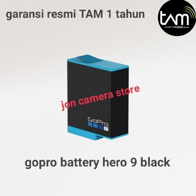 Gopro Hero10 Hero 9/10 Rechargeable Battery Original Garansi Resmi Tam