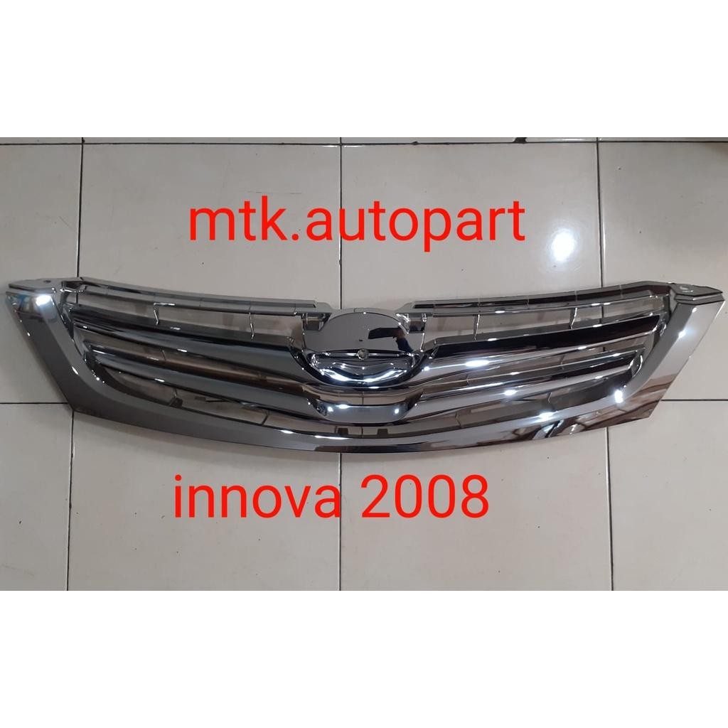 Grill Bumper Depan Innova 2008 Krom