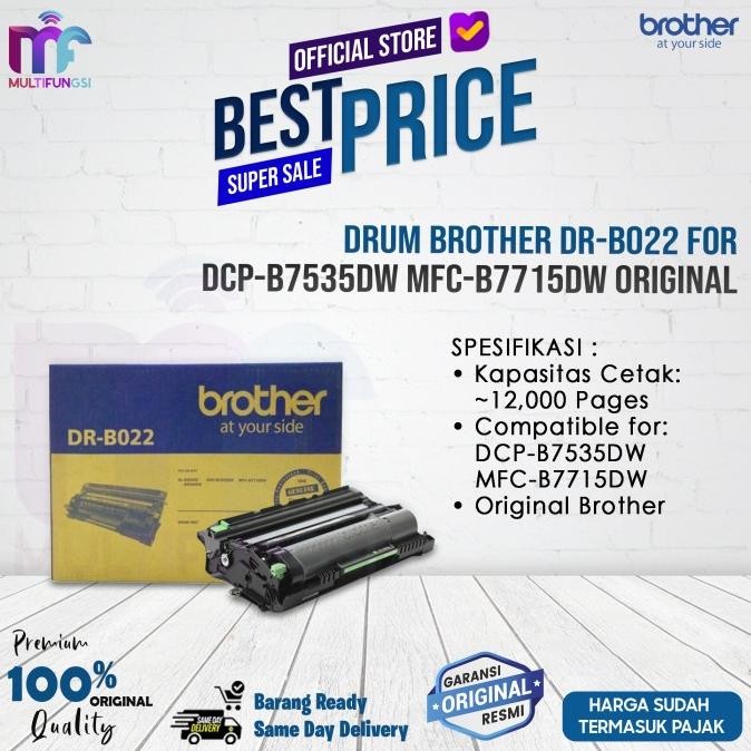 

Drum Brother DR-B022 For DCP-B7535DW MFC-B7715DW Original