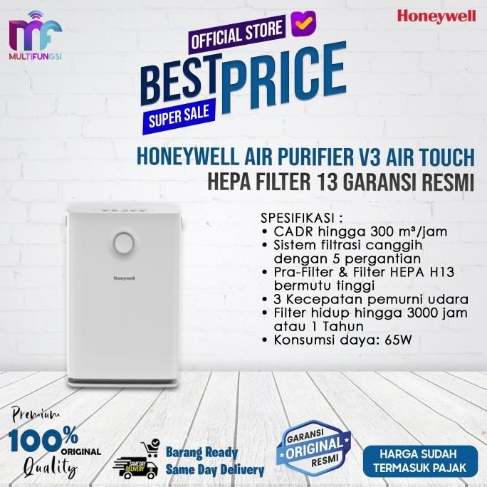 

Honeywell Air Purifier V3 Air Touch Hepa Filter 13 Garansi Resmi