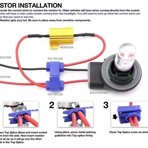 RESISTOR FLASHER SEIN MOBIL KEDIP CEPAT SOLUSI CANBUS ERROR SEN MOBIL