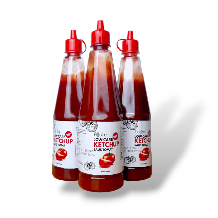 

Saus Sambal & Saus Tomat Keto Sugar Free Chili Tomato Sauce