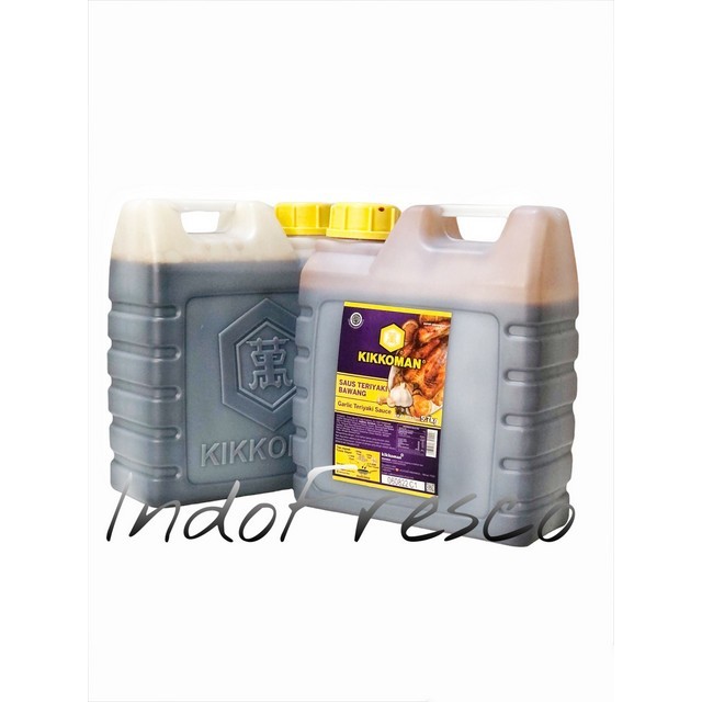 

Kikkoman Garlic Teriyaki Sauce-Saus Teriyaki Halal 5.7Kg Khusus Gosend