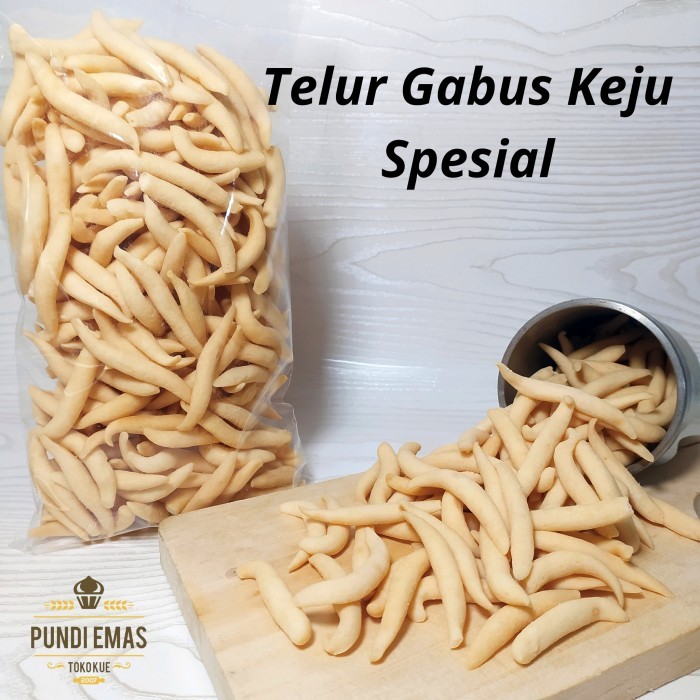 

Ready Gas!!! Telur Gabus / Gabus Keju / Cendol Keju / Stik Keju 1 Kg