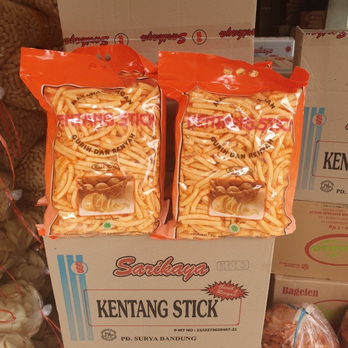 

Ready Gas!!! Kentang Stik Srikaya @4 Pack X 250Gram