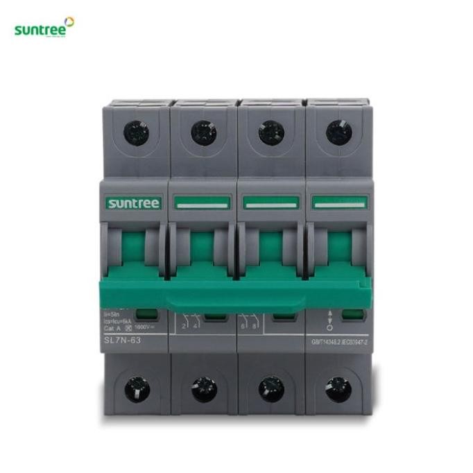 DC MCB SUNTREE 4 Pole 1000 VDC 10-63 A [terbaik]
