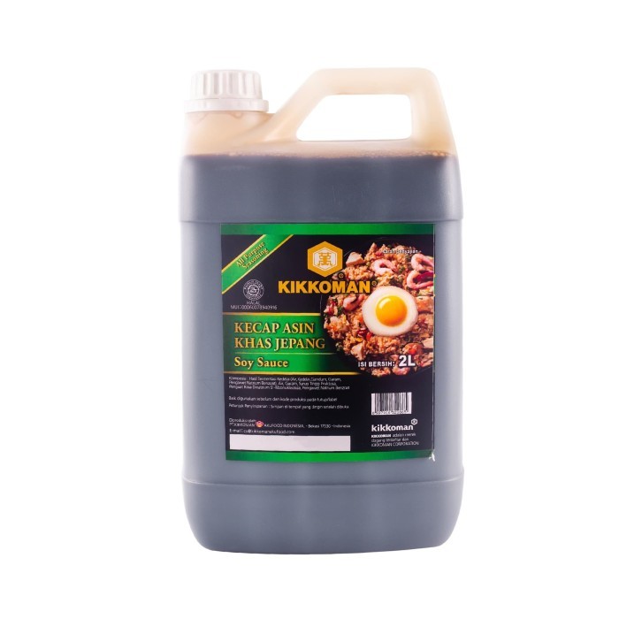 

Kikkoman Soy Sauce Halal Jerigen 2L