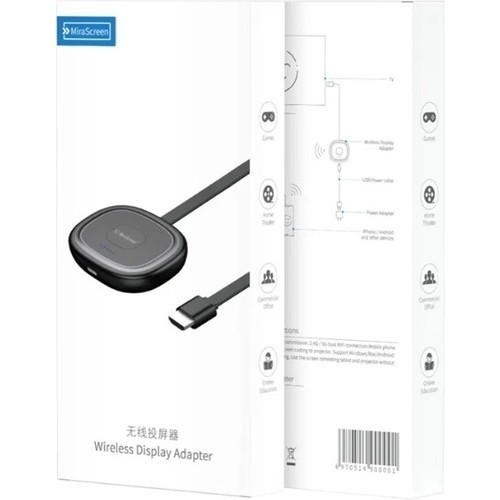 HDMI Dongle Wireless Display Mirroring 4K Mirascreen G20