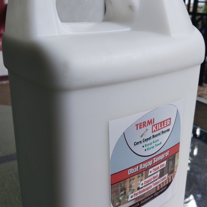 Dijual!!! Obat Anti Rayap Kumbang Kayu Bubuk Kayu untuk Rendaman Kayu dan Bambu 5 Liter